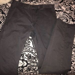 Dickies straight leg gray pants
